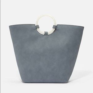 Resin Handle Tote Bag